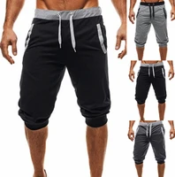 new fashion mens shorts baggy jogger casual slim harem short slacks casual soft cotton trousers shorts summer for mens pants