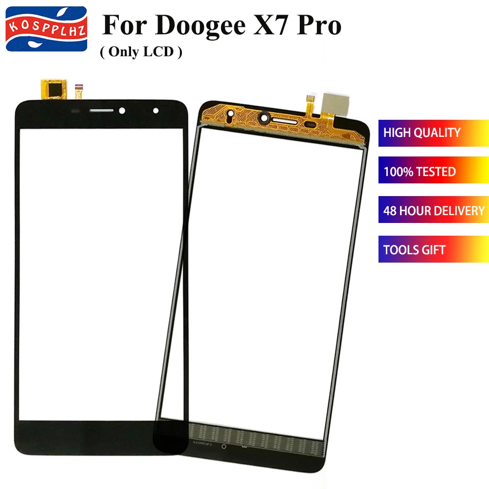 Дигитайзер экрана Для Doogee X7 Pro 6 0 дюйма сенсорная панель 100% испытано хорошее