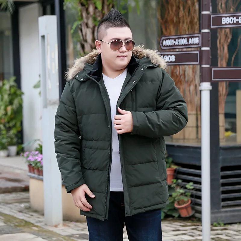 Очень большой пуховик мужской размер 10XL 9XL 8XL мужская теплая куртка с большим
