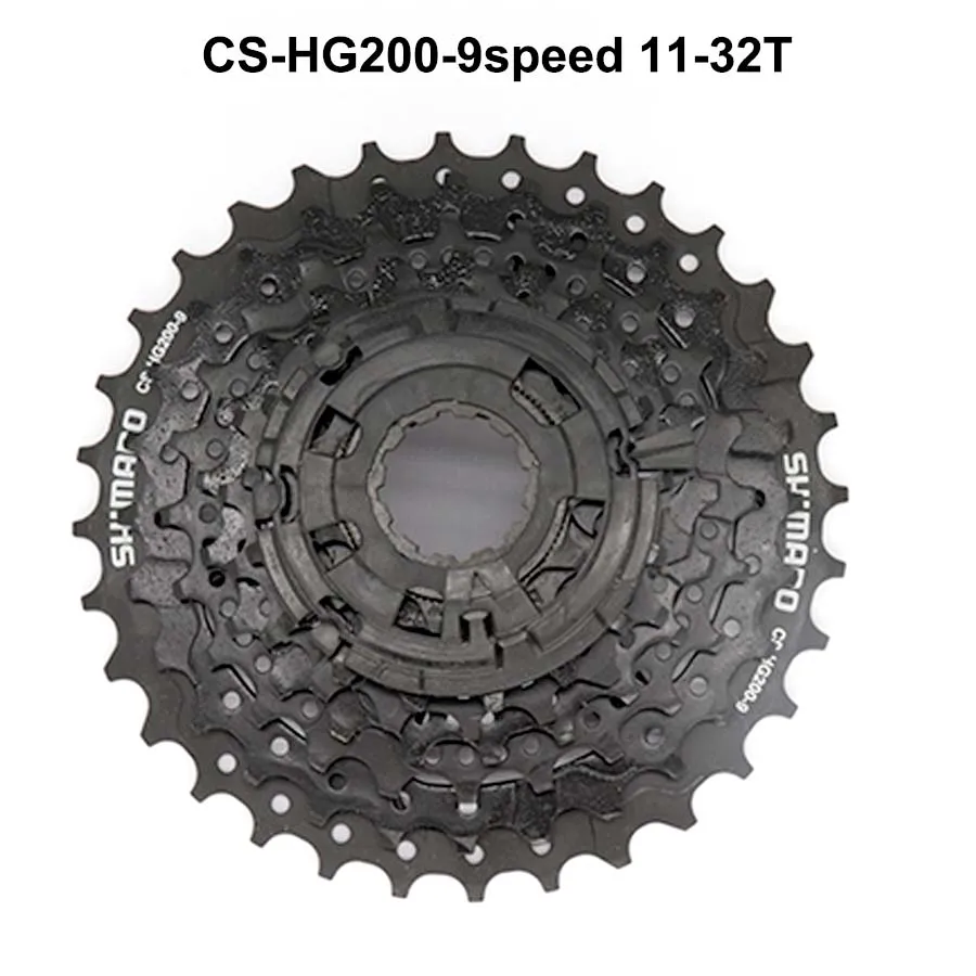 Shimano CS велосипедный HG200 7 S 8 9 Горный велосипед маховик скоростей кассета 12-32T