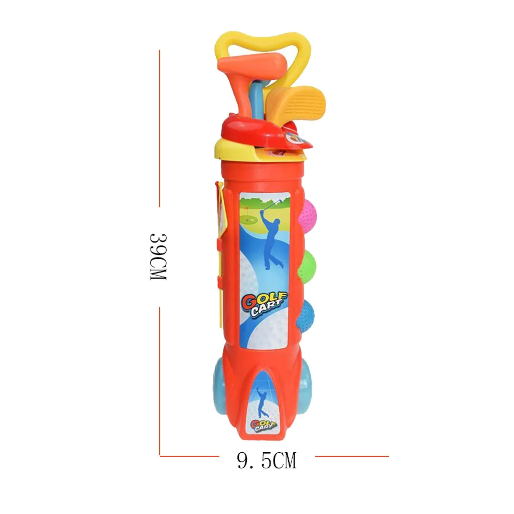 

1 Set Outdoor Children Golf Club Toys Kids Gift Golf Ball Game Plastic Mini Golf Sports for Baby Develop Ability Educational Toy