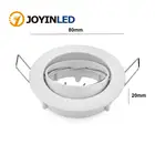 2 встраиваемый светильник Точечный светильник светодиодный галогенный MR16 GU10 цоколь потолочный Точечный светильник круглый белый черный никель хром приспособление лампы