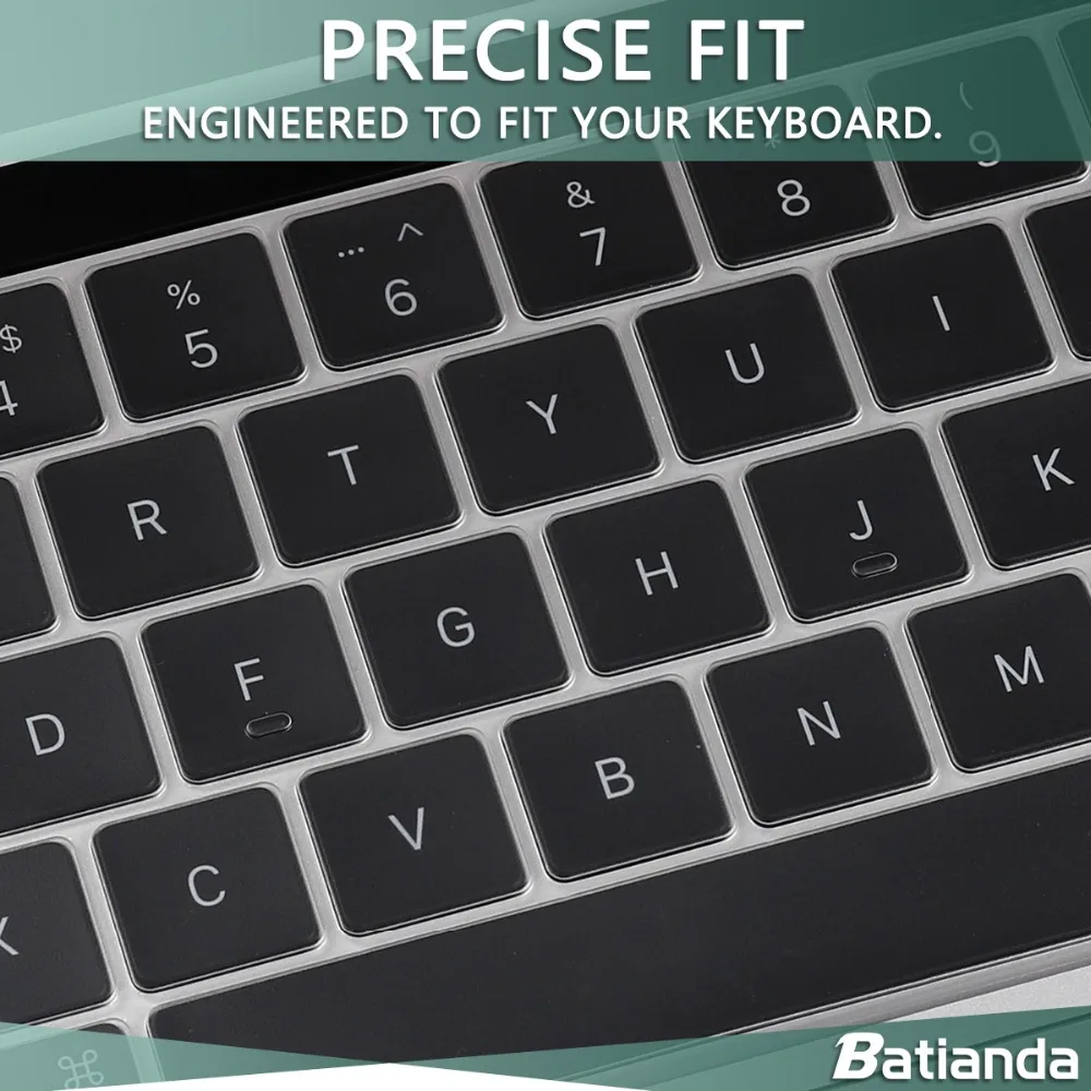 Светильник из термополиуретана с прозрачным покрытием для клавиатуры MacBook Pro 16 дюймов A2141 с сетчаткой