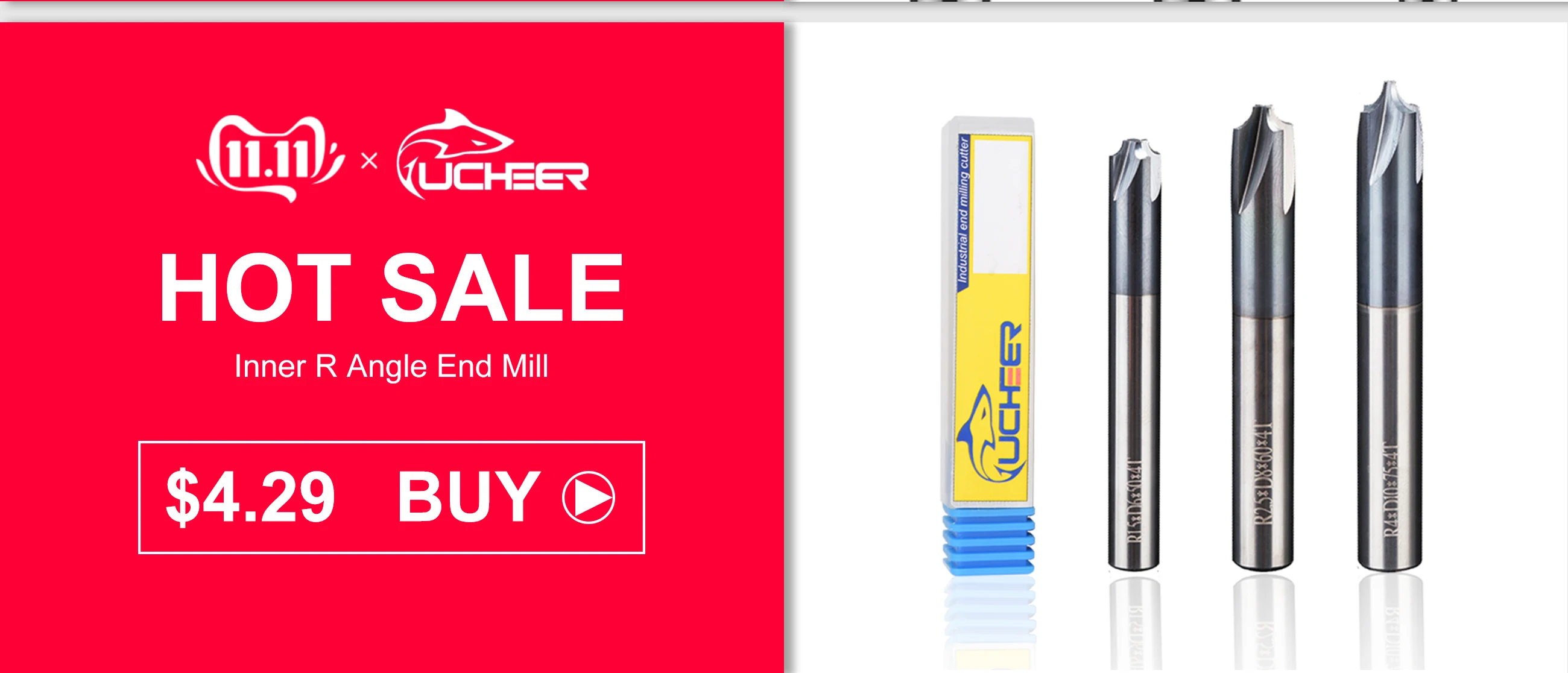 UCHEER 1 шт. 3 флейты обновление Dia. 6 мм фрезы деревообрабатывающие ovl20-30mm TCT твердого карбида вольфрама стали инструменты для резьбы