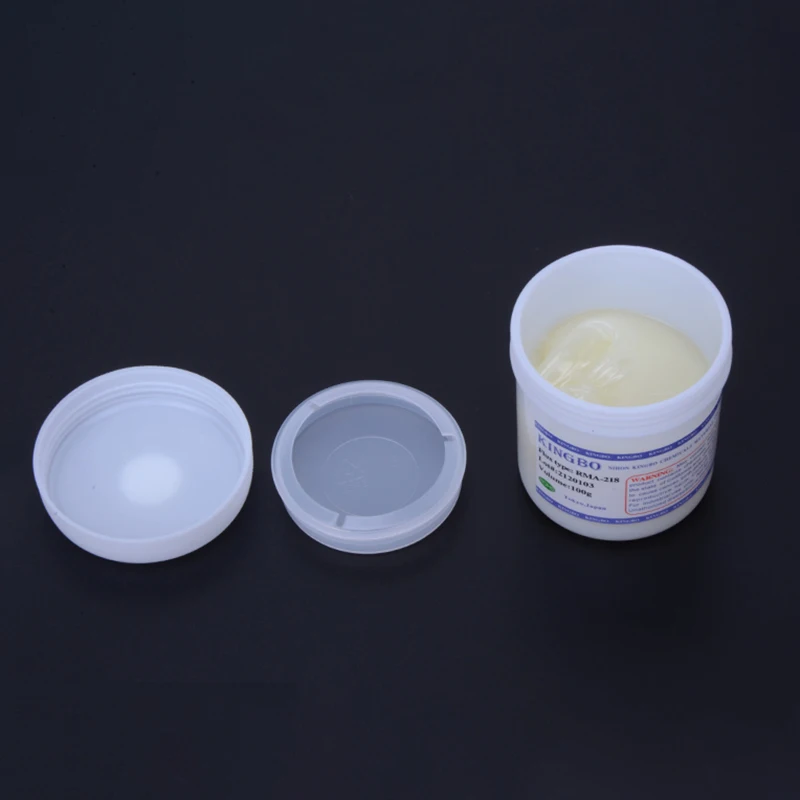 Акции! Bga паяльная флюсовая паста припоя RMA 218 100g + 10CC для SMT bga|Сварочные флюсы| |