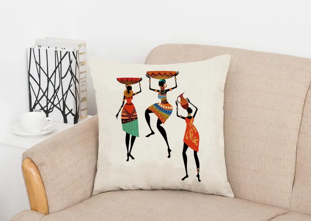 Новое поступление наволочка без сердечек креативная африканская индивидуальная