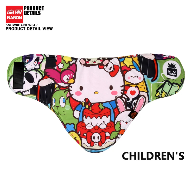 NANDN Детская уличная Лыжная сноуборд зимняя теплая спортивная маска для лица