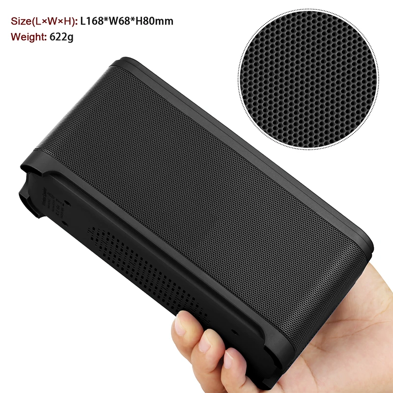 Качественный богатый бас встроенный микрофон Bluetooth с сенсорным управлением