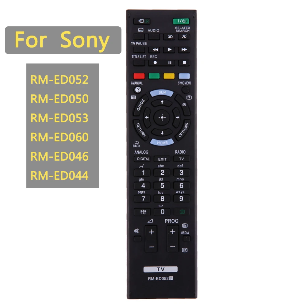 Запасной пульт дистанционного управления для телевизора Sony RM-ED052 RM-ED050 RM-ED053 RM-ED060