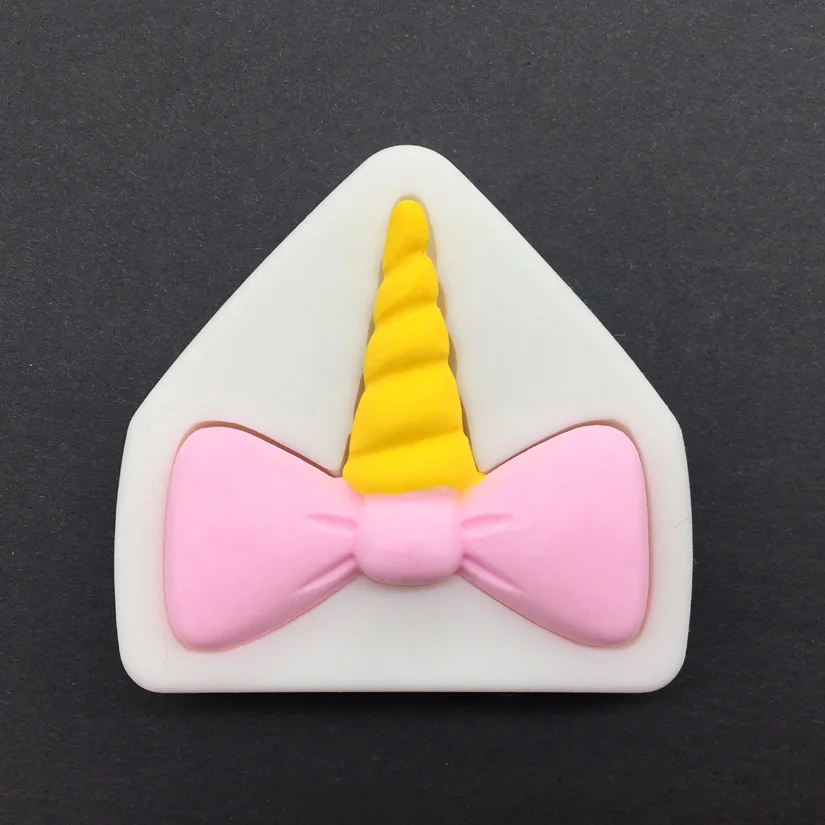 Бант Единорог силиконовая форма для выпечки шоколадного кекса инструменты