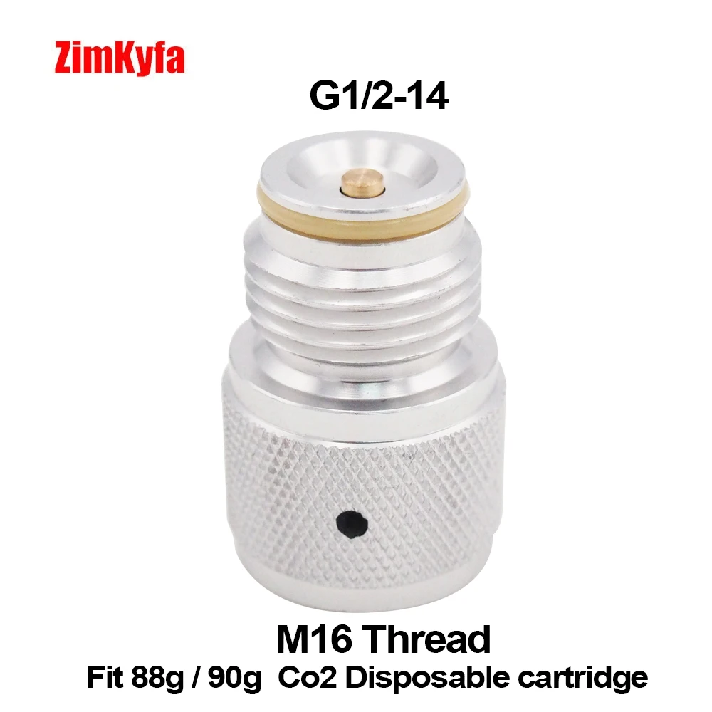 

PCP 88G 90G Airsource одноразовый картридж Co2 зарядный адаптер для пейнтбола ASA адаптер