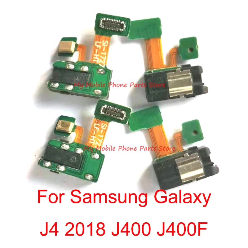 100 шт. аудиоразъем для наушников гибкий кабель Samsung Galaxy J3 J5 J7 2017 J330 J530 J730 J4 J6 J8 J400 J600
