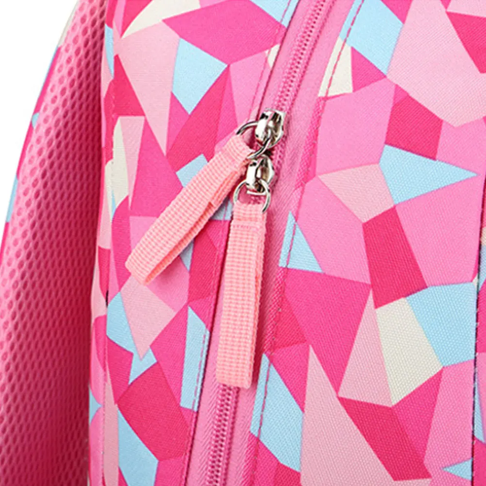 Рюкзак с принтом для студентов отсек ноутбука регулируемые лямки на молнии