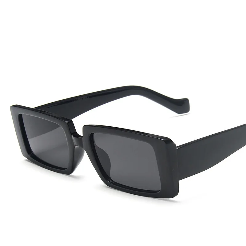 

Fashion Square Sunglasses Women Female Trend Transparent Color Personality Eyeglasses Street Shooting Catwalk Glasses