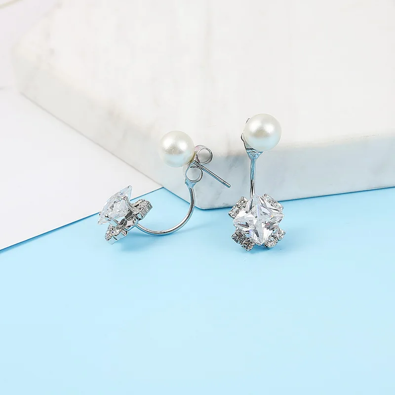 Белые жемчужные бусы украшение кулон из АБС-пластика слоновой кости гвоздики для