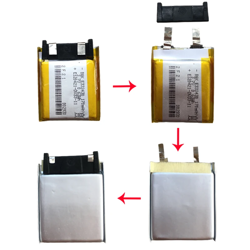 170mah Спортивные часы GPS Sport Watch Motion Литиевая батарея 332430 для часов Tomtom Runner 3 322431.