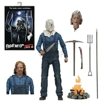 bandai fridaythe13 jason deluxe 7 inch doll figure movable joints action figures collect toys