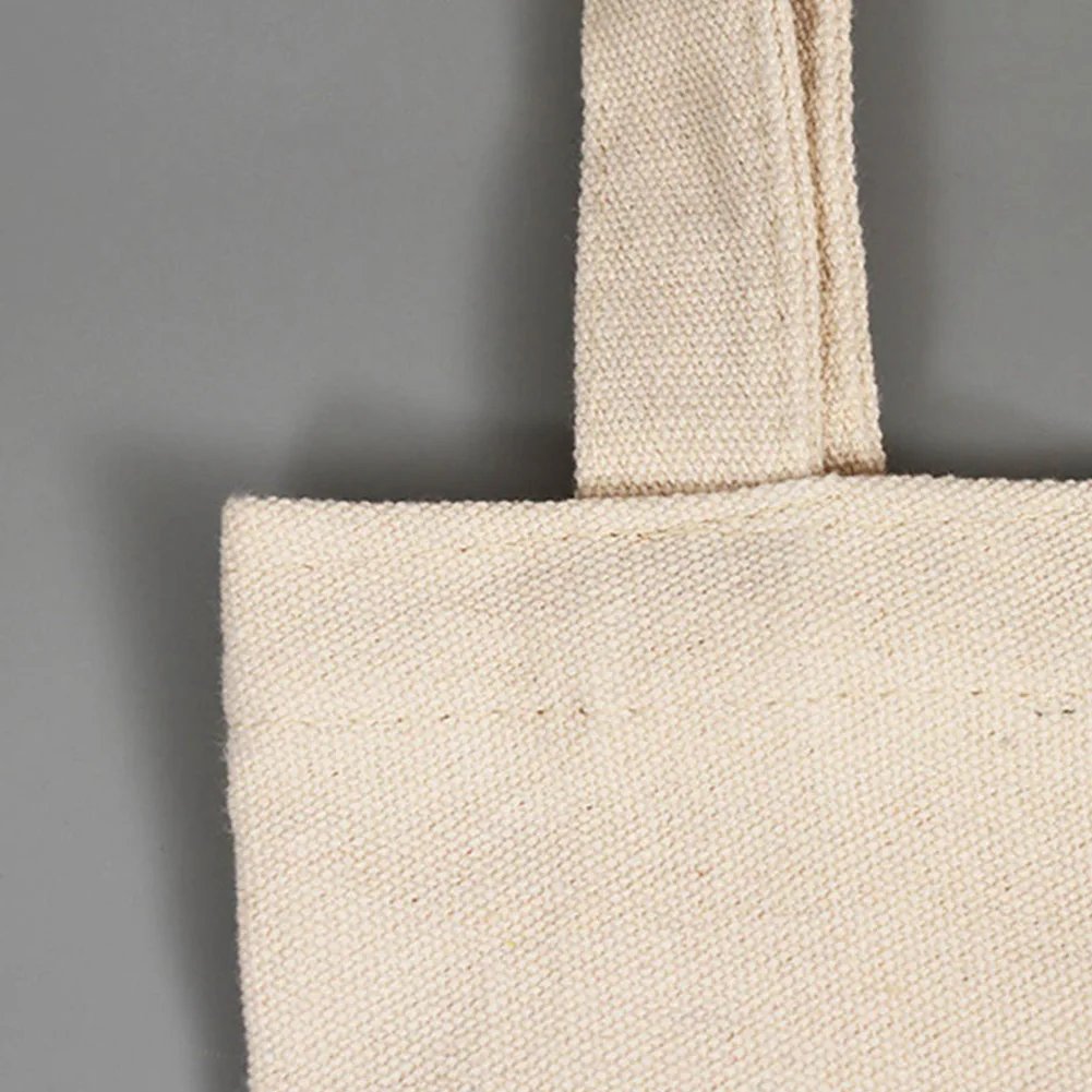 

Women Men Reusable Shopping Bag Large Folding Tote Unisex Blank DIY Original Design Eco Foldable Cotton Bags Canvas Handbag Hot