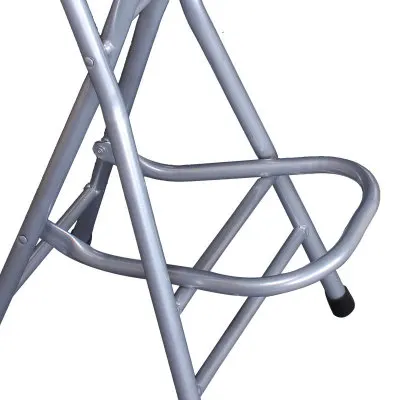 구매 낚시 의자 접는 발코니 의자 바 의자 발판과 휴대용 높은 발 리셉션 의자 의자 접는 의자