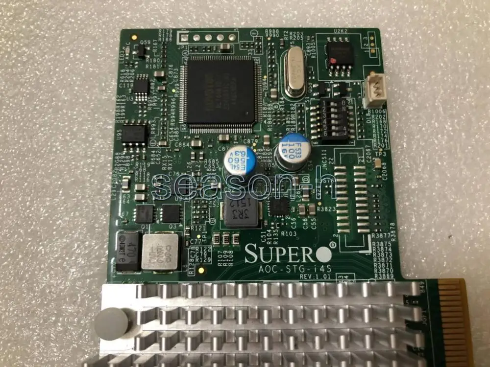 

Supermicro AOC-STG-I4S 4-port 10GbE SFP+ Ethernet Controller Card