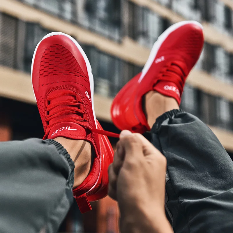 

Running Shoe for Men Adult Athletic Max Size 35-46 Cushioning Outdoor Breath Fitness Sneaker Sport Shoes Deportivas Hombre Male