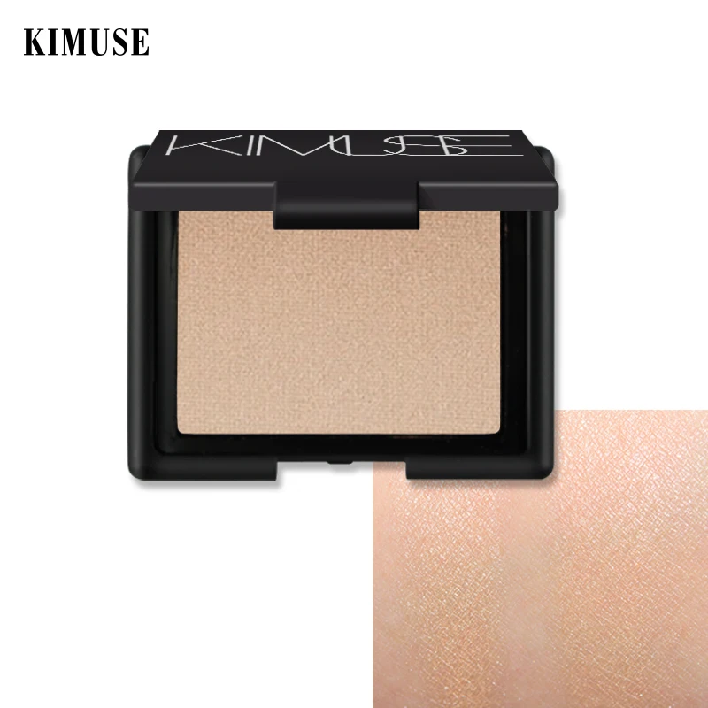 KIMUSE Хайлайтер для лица компактная пудра палитра макияжа осветитель бронзатор