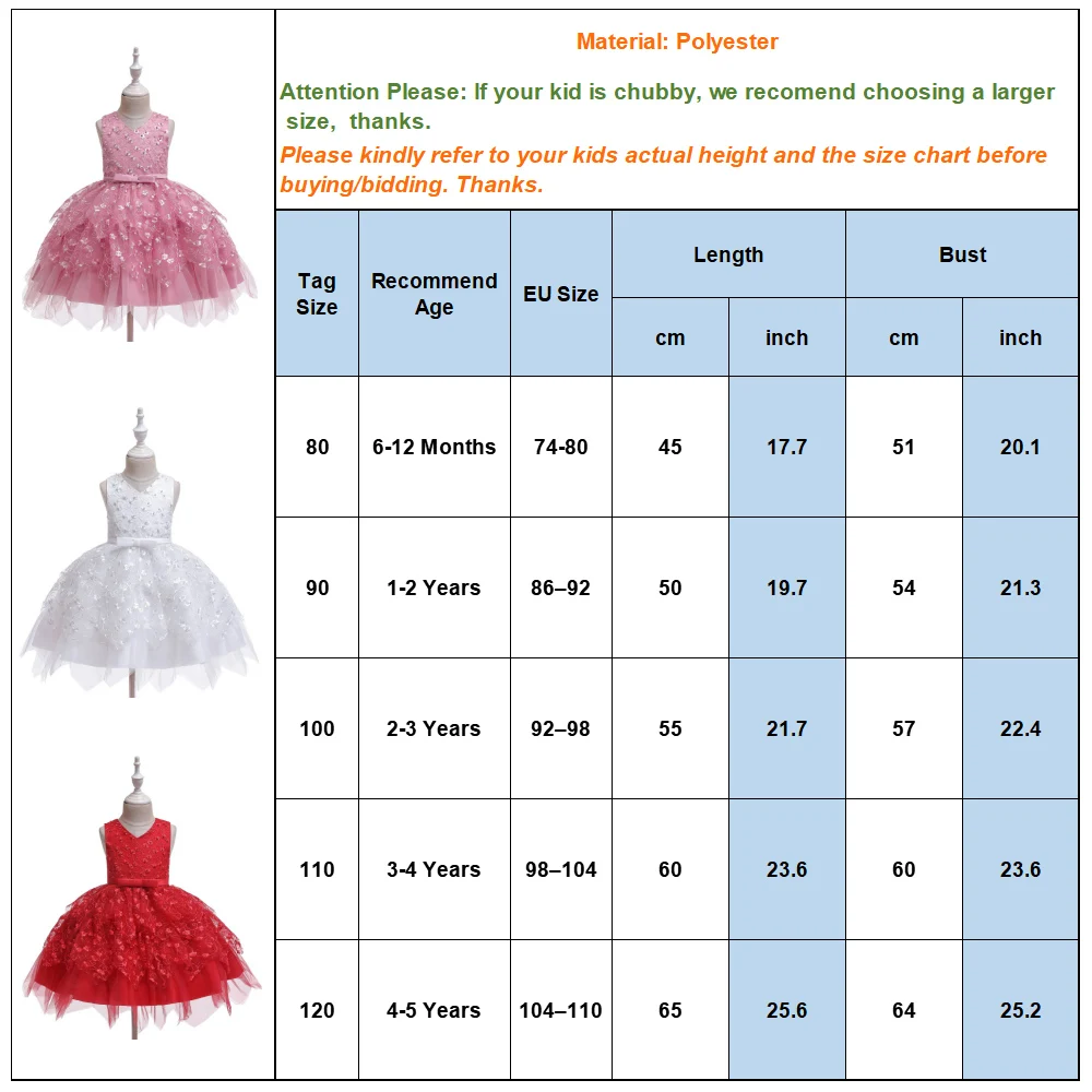 Нарядное свадебное платье принцессы для маленьких детей торжественное