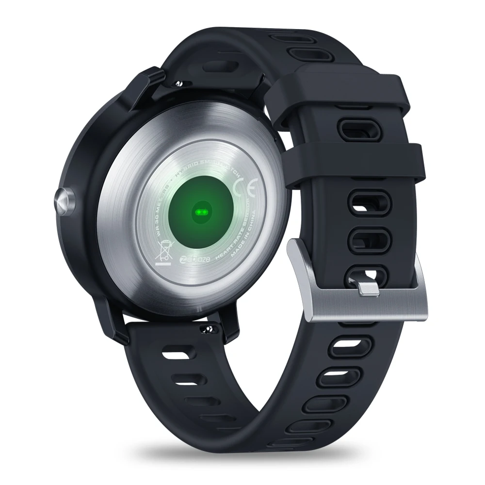 Zeblaze HYBRID 2 Смарт-часы, пульсометр, кровяное давление, отслеживание сна, наручные часы, умный таймер, спортивные водонепроницаемые мужские Смарт-часы