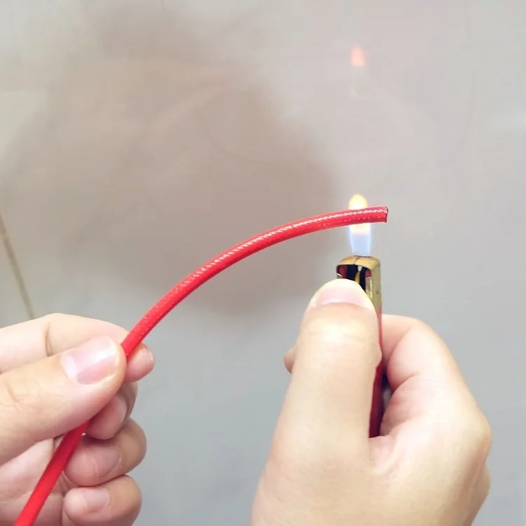 1 м силиконовый провод 18AWG освещение медный кабель стекловолокно Плетеный