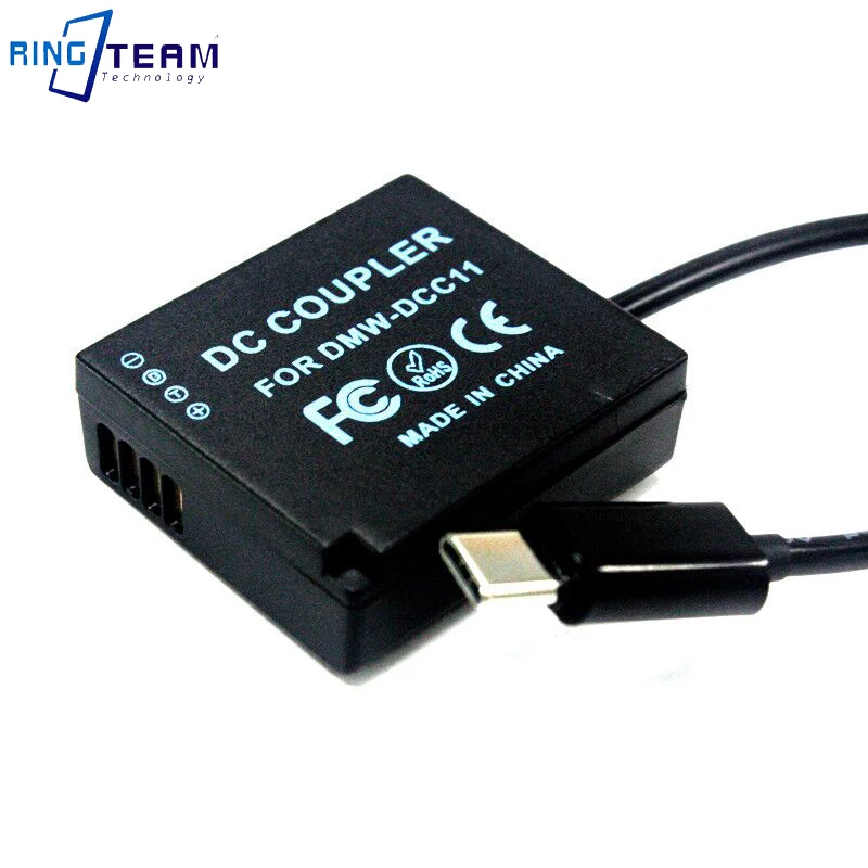10X PD до DMW DCC11 соединитель прямого тока BLE9 манекен Батарея для Камера DMC GF6 GF5 GF3 GF3K GX7