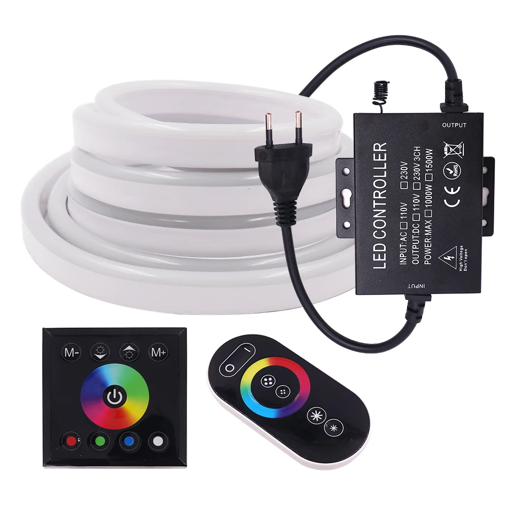 

RGB неоновая лента HEGEHE 220В 5050