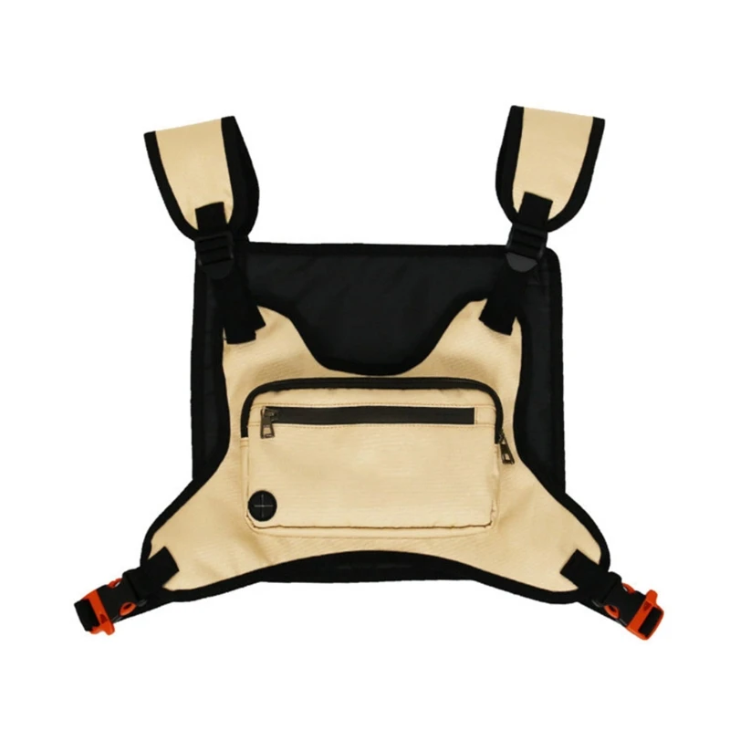 

Sport Chest Front Bag Outdoor Chest Rig Pouch Versatile Backpack Harness Vest Daypack Universal Carrying Accessories