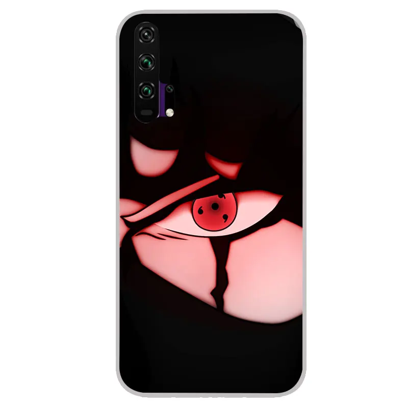 Silicon Cases For Huawei Honor 10 9 8 Lite 20 Pro 7A 7C 8X V20 V10 V9 naruto Kakashi TPU Silicone Cover case |