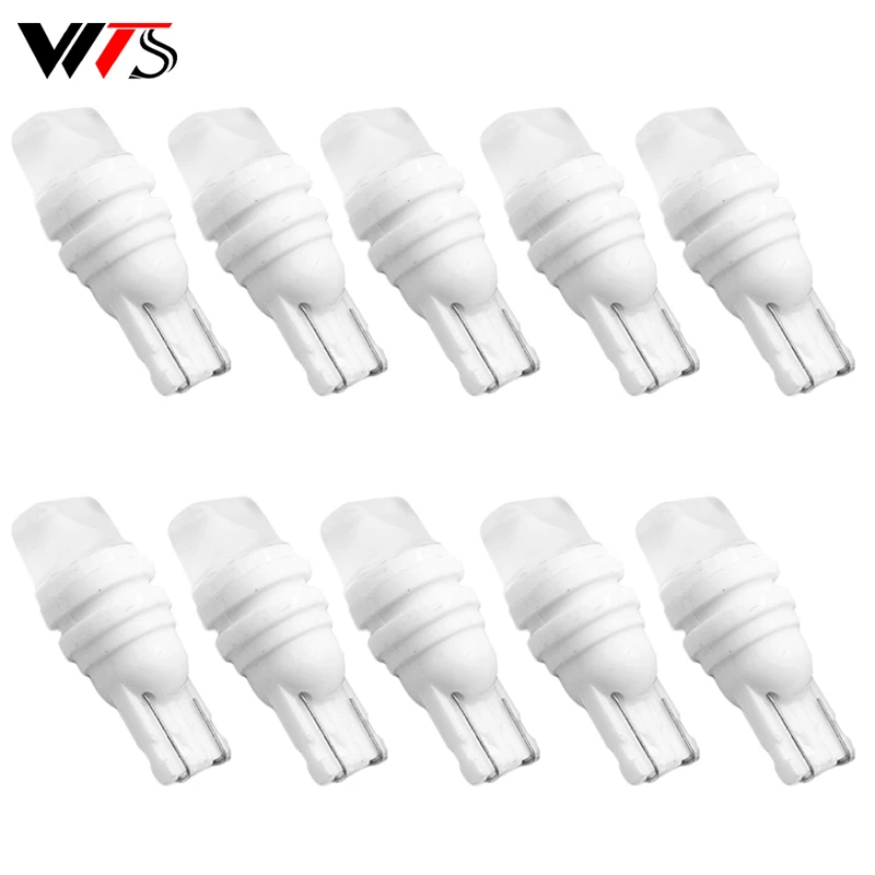 

200PCS Car T10 W5W LED 194 WY5W 168 501 2825 Auto License Plate Parking Lights Turn Side Trunk Bulbs Interior Reading Dome Lamps