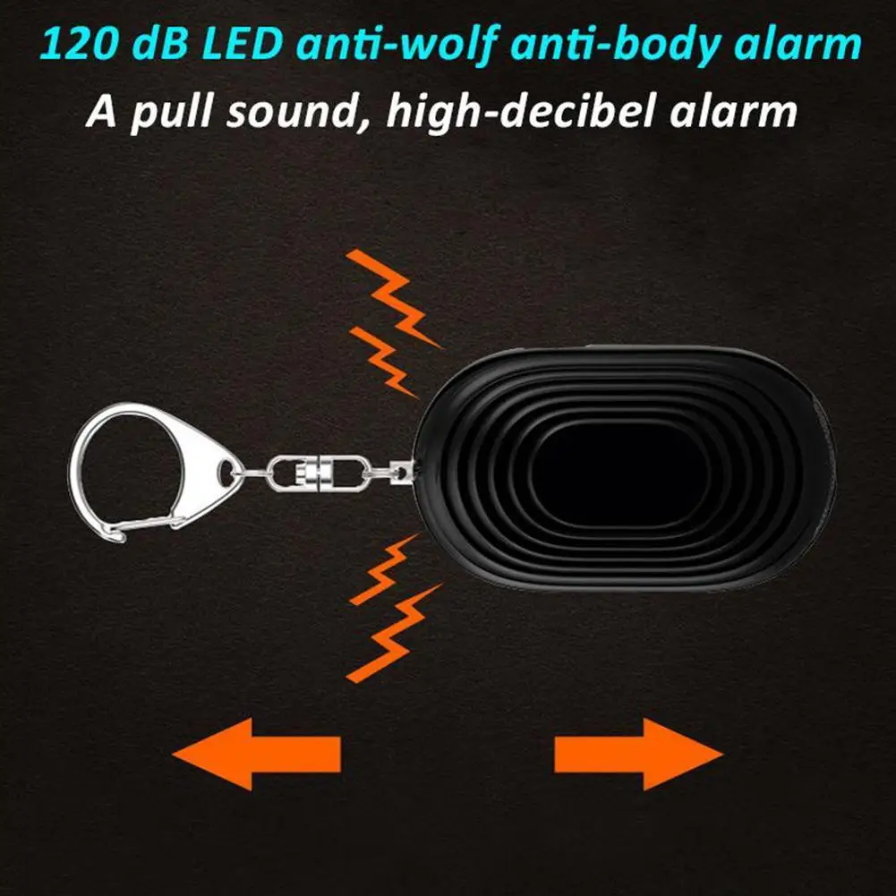 Кнопка аварийной сигнализации + светодиодный фонарик для самозащиты