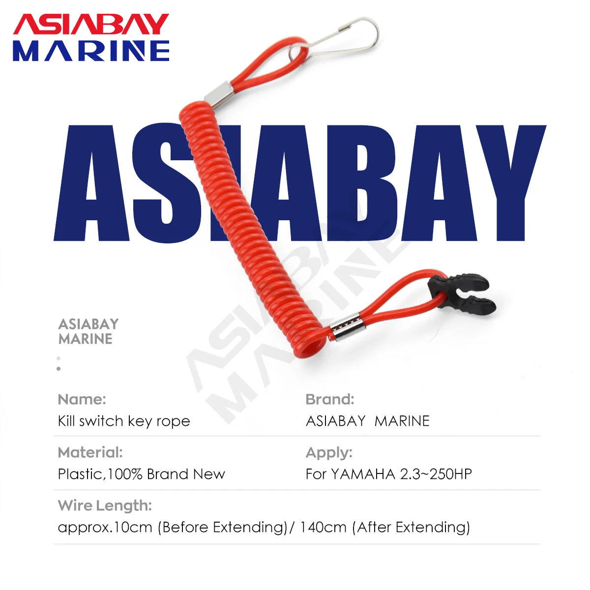 Лодочный мотор убить Выключатель Ключ веревка для Безопасность Тетер талрепа Honda