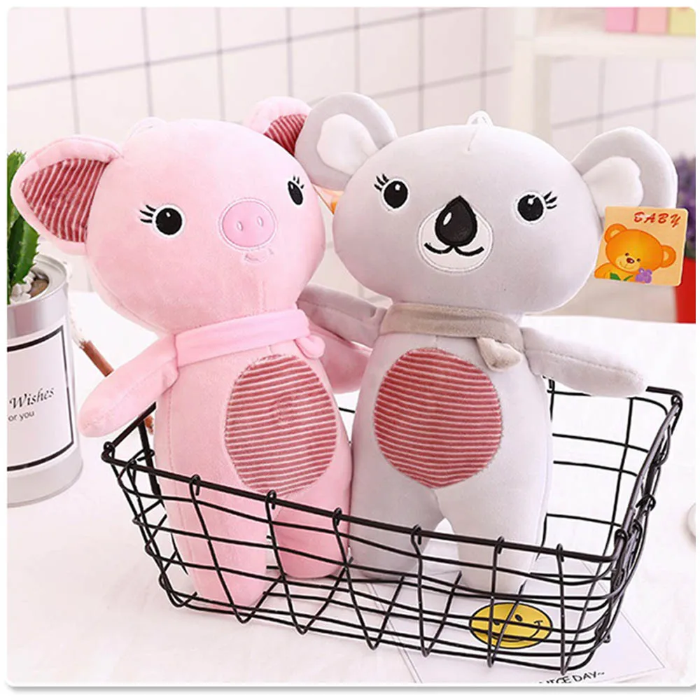 30/55 см детские милые мягкие Мультяшные животные плюшевые куклы хлопковые игрушки