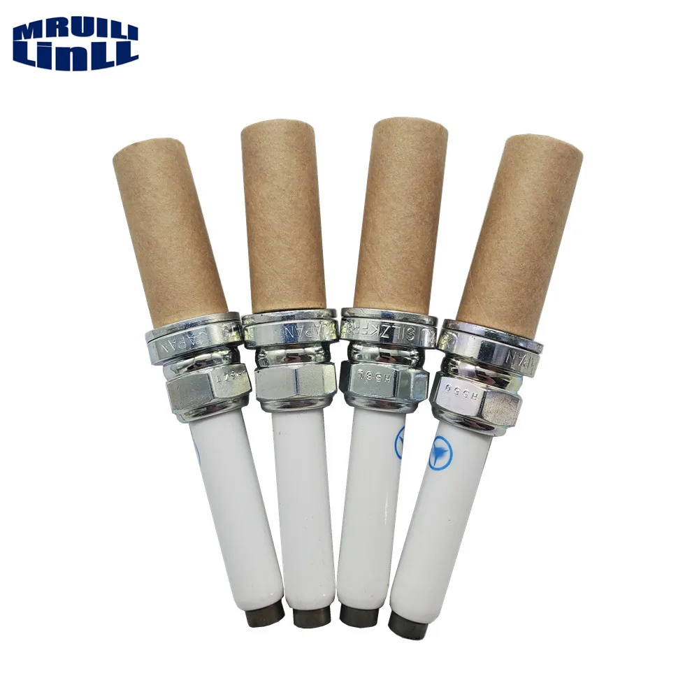 

4-6 pcs Platinum Spark Plug OEM A0041597903 SILZKFR8E7S 90654 For Mercedes-Benz S400L ML320 GLC300 E260
