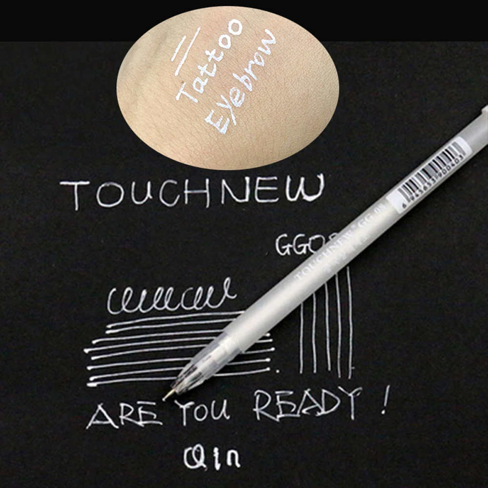 Новый белый маркер для бровей аксессуары татуировок микроблейдинг татуировка