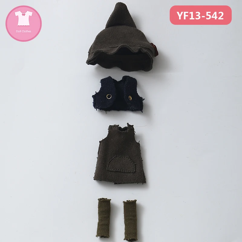 YF13-542 BJD кукольная одежда 1/13 милый костюм кукольная одежда для Realpuki Soso аксессуары для тела куклы Fairyland luodoll - Цвет: YF13-542