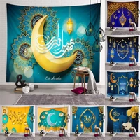 new creative art hand painted muslim tapestry home living room bedroom decor wall tapestry sofa bedside background cloth hanging