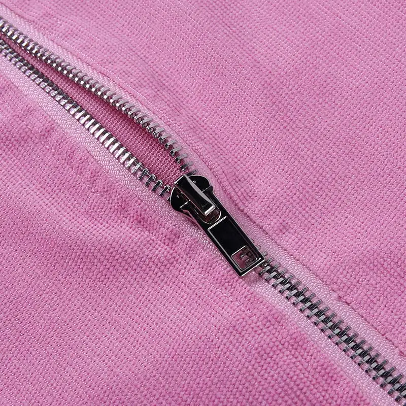 

Women's Tracksuit Drawstring Hooded Zipper Shorts and Sweatshirt Suit Casual Female Spring Autumn Solid Streetwear Ladies Set