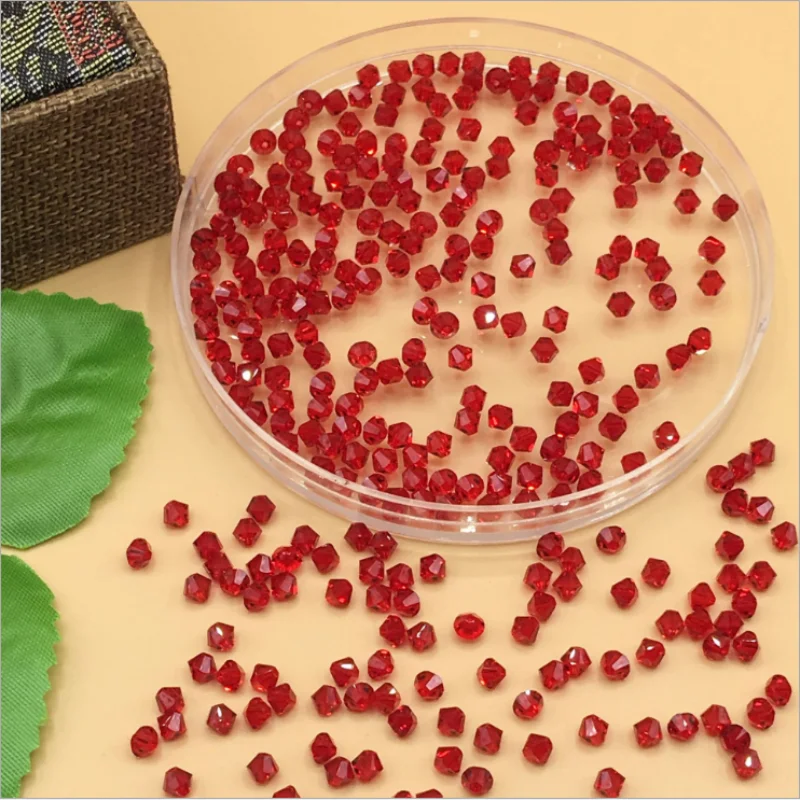 Бусины из австрийского хрусталя с гранями несколько цветов | Дом и сад