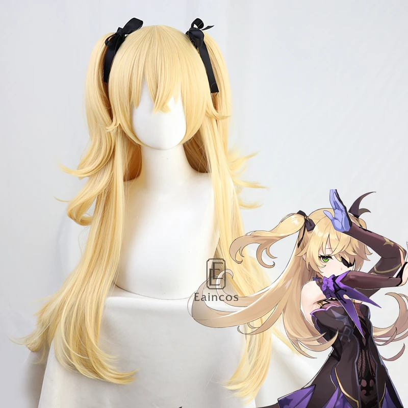 

Game Genshin Impact Fischl Cosplay Costume Wigs Shoes Anime Outfits Dress Halloween Carnival Uniforms