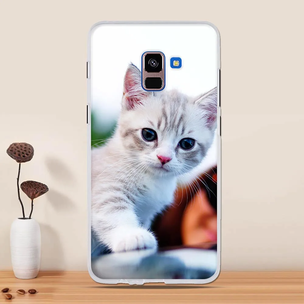 Чехол для samsung Galaxy A8 Plus чехол Капа Coque чехол из термополиуретана и силикона для samsung A8 Plus A 8+ A730F Чехол протектор бампер