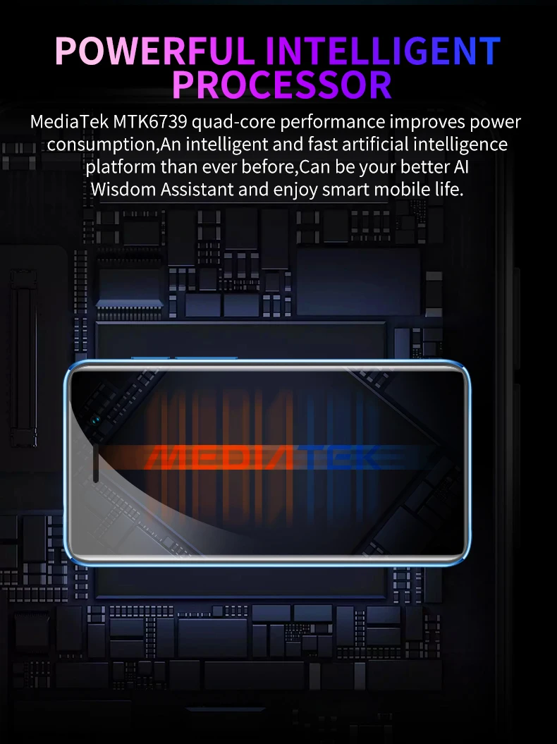 Pocket 4G LTE смартфон на Android четыре ядра ультратонкий сотовый телефон Google Play Store две Sim