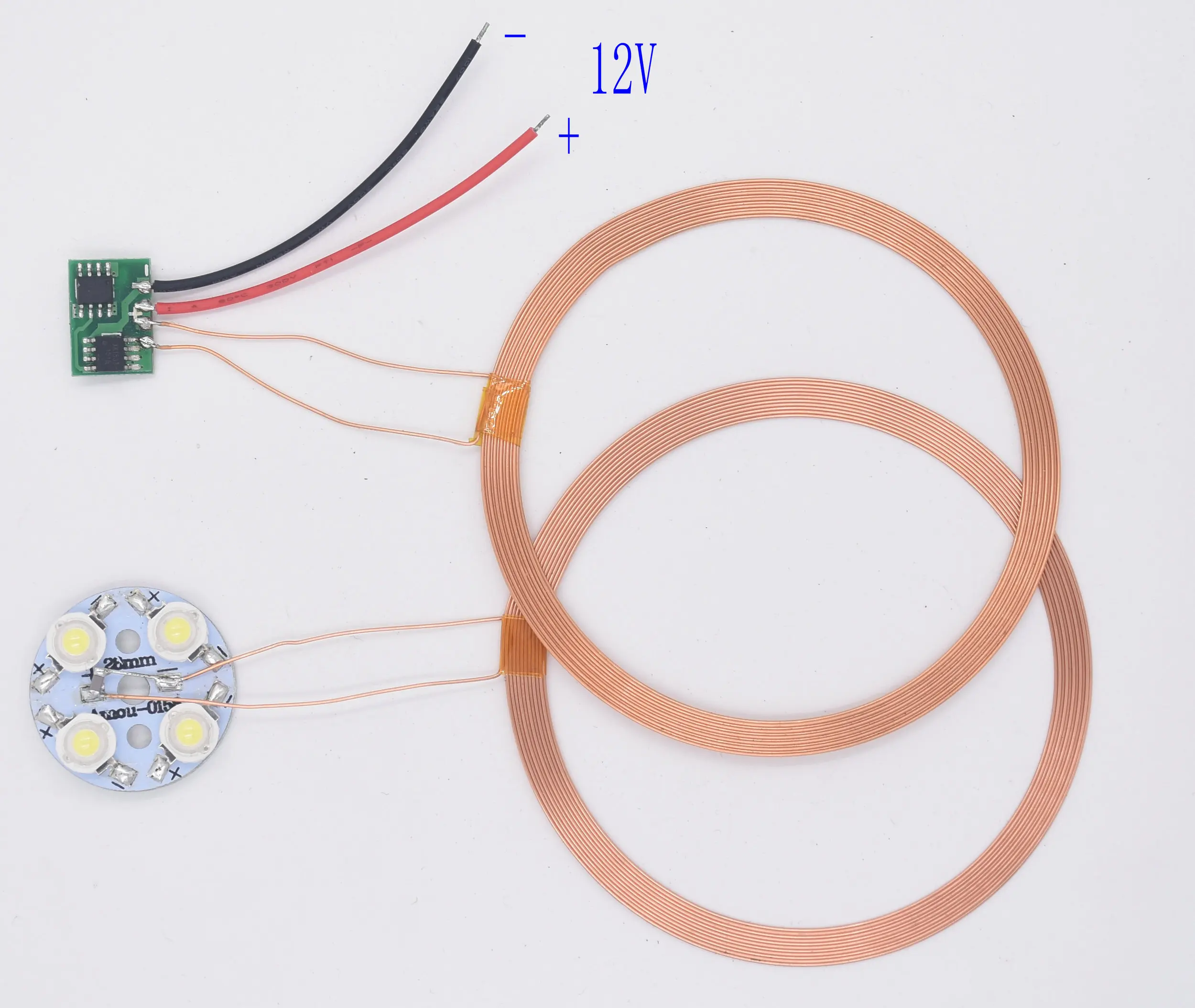 Большой беспроводной модуль питания для большой катушки магнитной левитации и