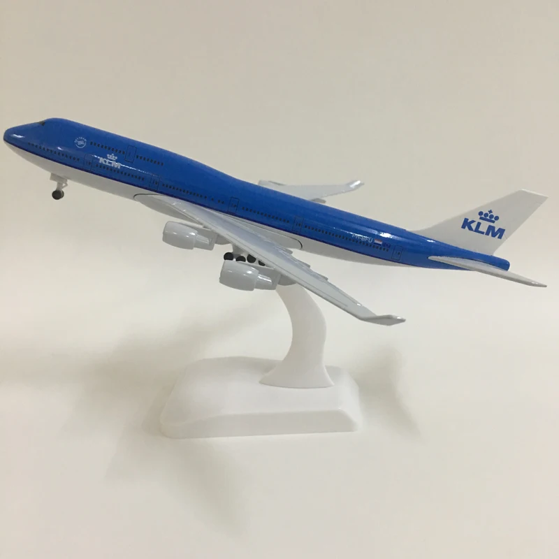 Модель самолета JASON TUTU 20 см модель KLM Королевский голландский Боинг 747 1:300 Литые