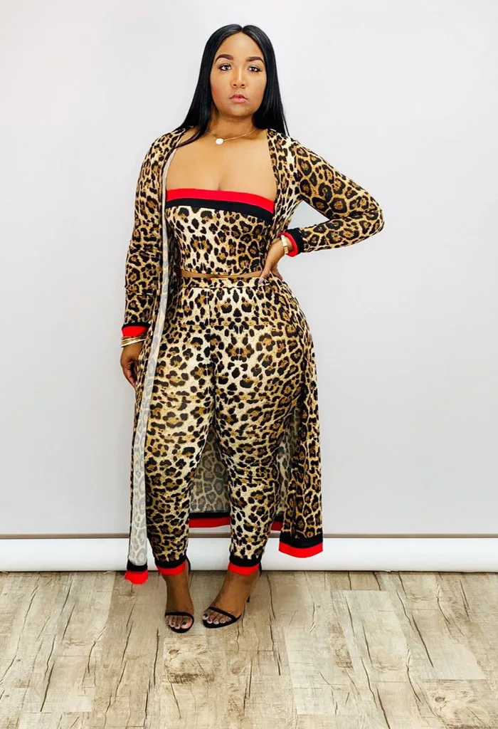 Весна 2019 новый модный Комплект из трех предметов в африканском стиле горячая