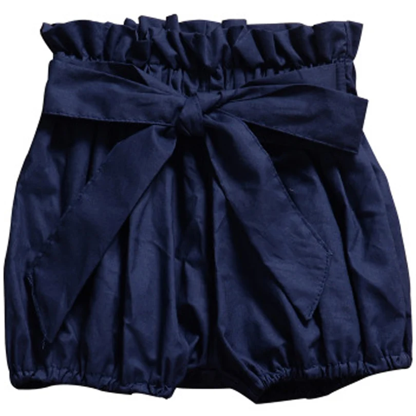 Летние шорты для маленьких девочек одежда с бантом большие штаны из ПП хлебовыми